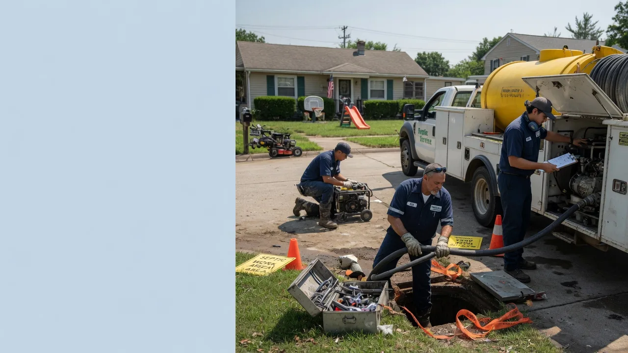 Septic Tank Pumping in Sunset, TX near me